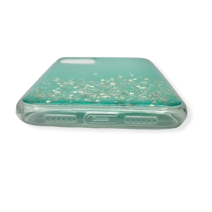 Husa Epoxy Glitter iPhone 11 Pro Max(6.5'') Green [3]