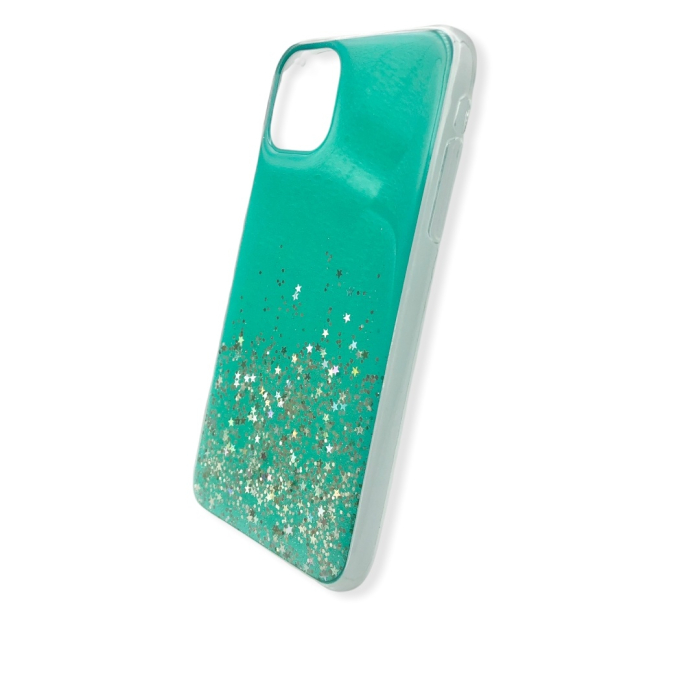 Husa Epoxy Glitter iPhone 11 Pro Max(6.5'') Green [2]
