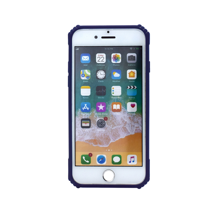 Husa Frame iPhone XS Max albastra [2]