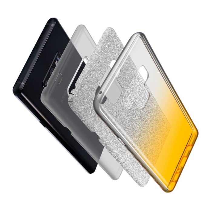 Husa Glitter 3 in 1 XIAOMI REDMI NOTE 10 PRO/NOTE 10 PRO MAX Gold [2]