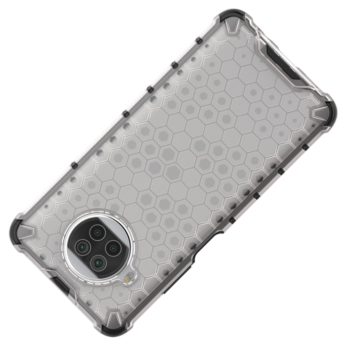 Husa Honeycomb Armor cu margine din silicon pentru Xiaomi Mi 10T Lite albastru [7]