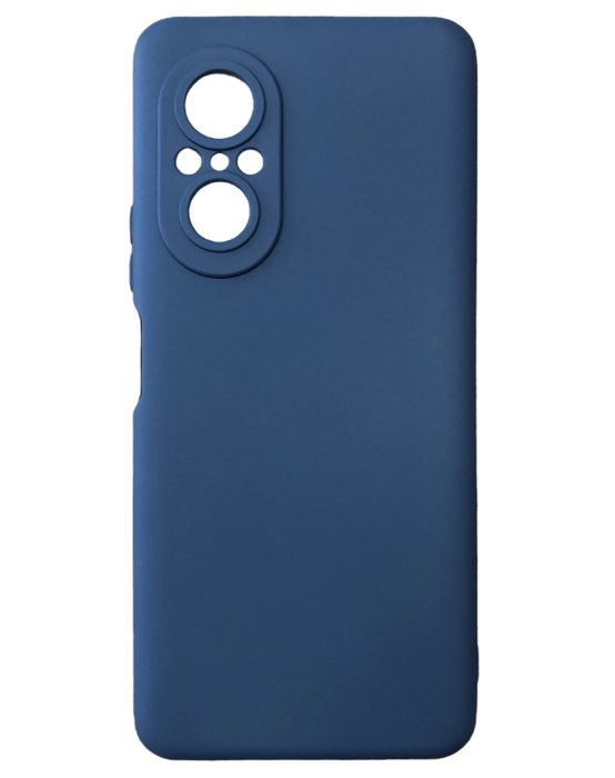Husa Huawei Nova 9 SE, albastru,cu interior catifea, din silicon [1]