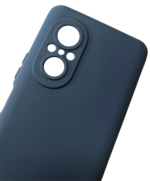 Husa Huawei Nova 9 SE, albastru,cu interior catifea, din silicon [3]