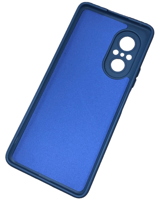 Husa Huawei Nova 9 SE, albastru,cu interior catifea, din silicon [2]
