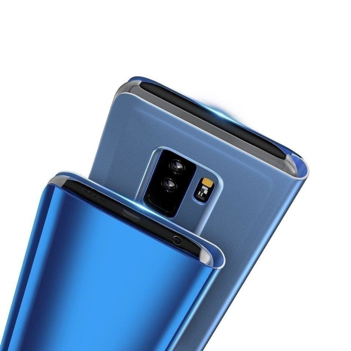 Husa Huawei P Smart Z, tip carte, Clear View, negru [8]