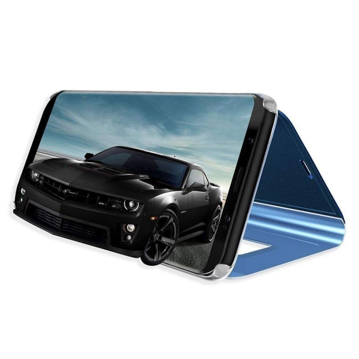 Husa Huawei P Smart Z, tip carte, Clear View, negru [4]