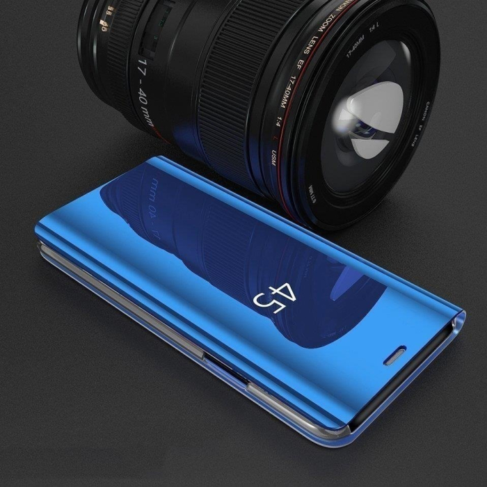 Husa Huawei P Smart Z, tip carte, Clear View, negru [7]