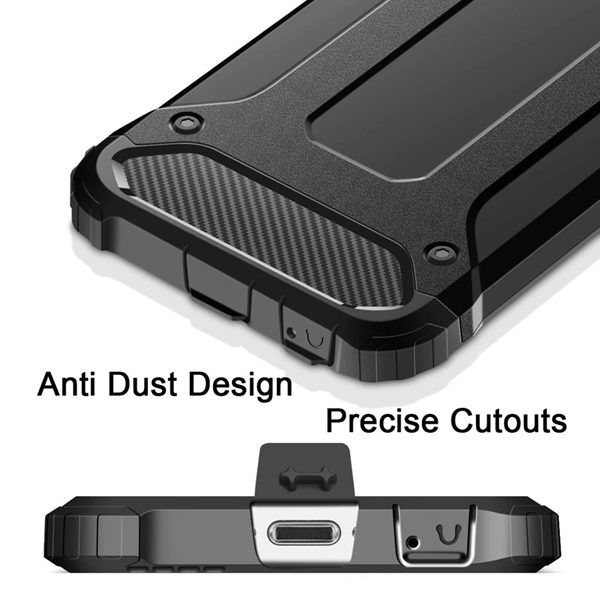 Husa Huawei P20 Lite, Armor Hybrid, negru [2]