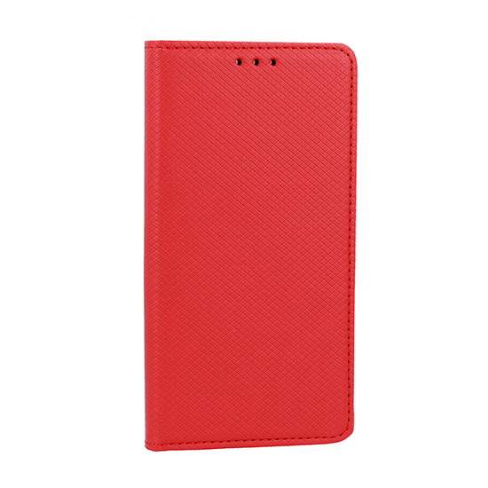 Husa Huawei P20 Lite rosu, tip carte, Smart Magnet [1]