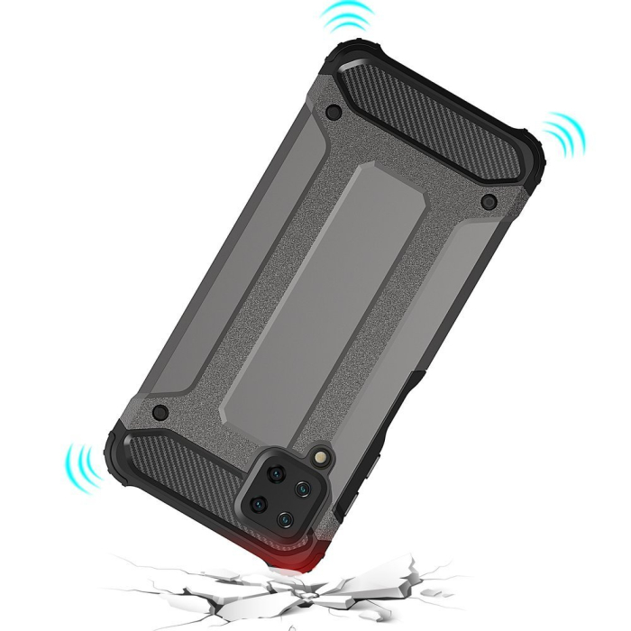 Husa Huawei Y5p, negru, Hybrid Armor [6]