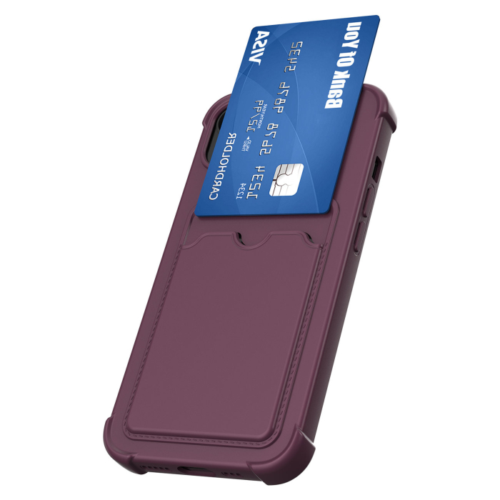 Husa iPhone 11, Armor Card, albastru deschis [4]