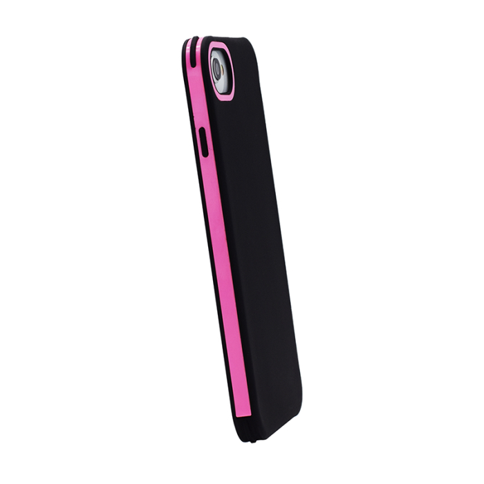 Husa iPhone 11 Pro roz, Vivid, silicon negru [3]