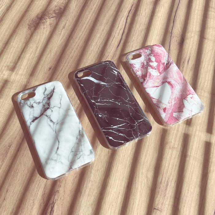 Husa iPhone 12 Pro Max alb, Wozinsky Marble [4]