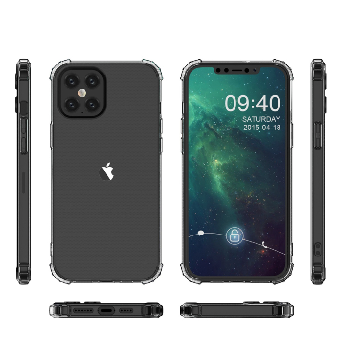 Husa iPhone 13, antisoc, transparent [8]