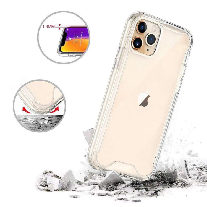 Husa iPhone 13 Pro, acrylic, negru [4]