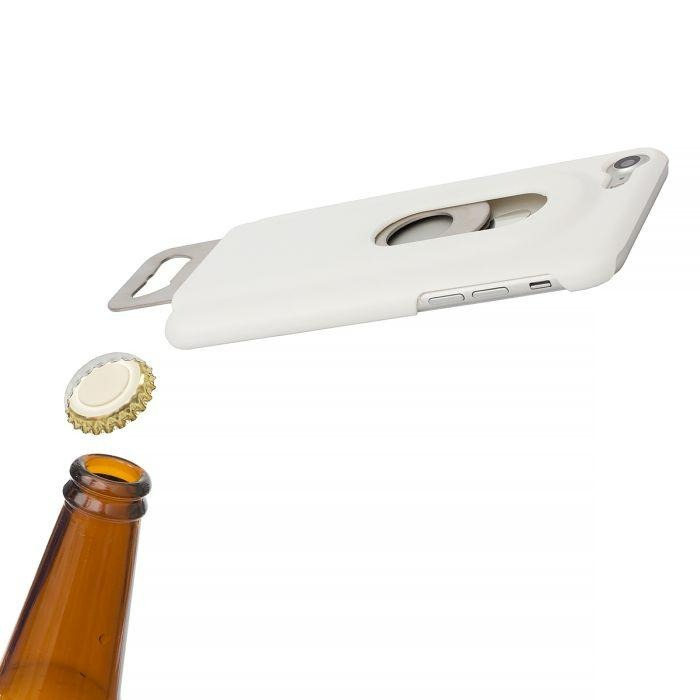 Husa iPhone 7/8 cu deschizator sticle - alba [4]