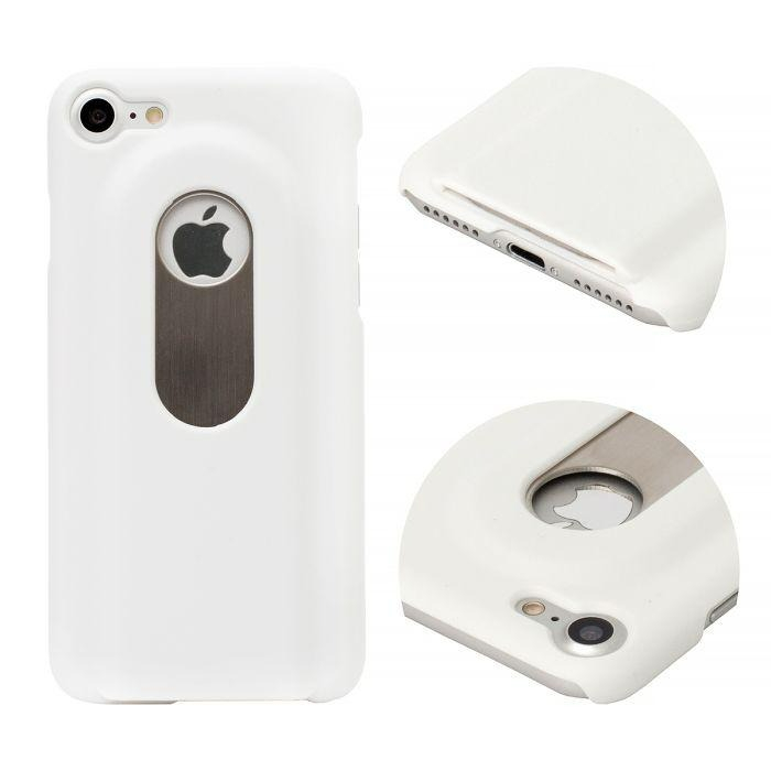 Husa iPhone 7/8 cu deschizator sticle - alba [2]
