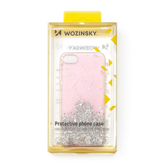 Husa iPhone X/XS albastru, Wozinsky Star Glitter [5]