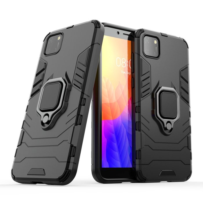 Husa iPhone XR, Armor cu inel,negru [1]