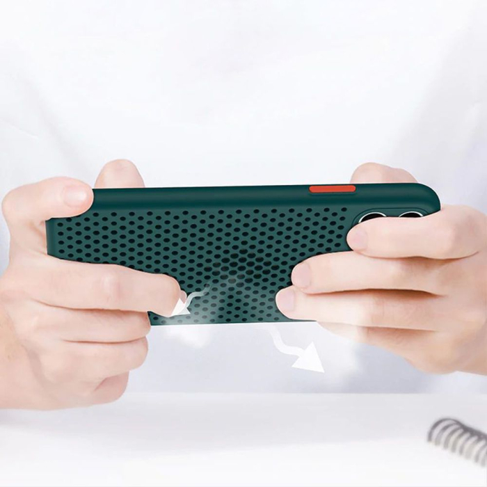 Husa iPhone XR , verde, model Breath [4]