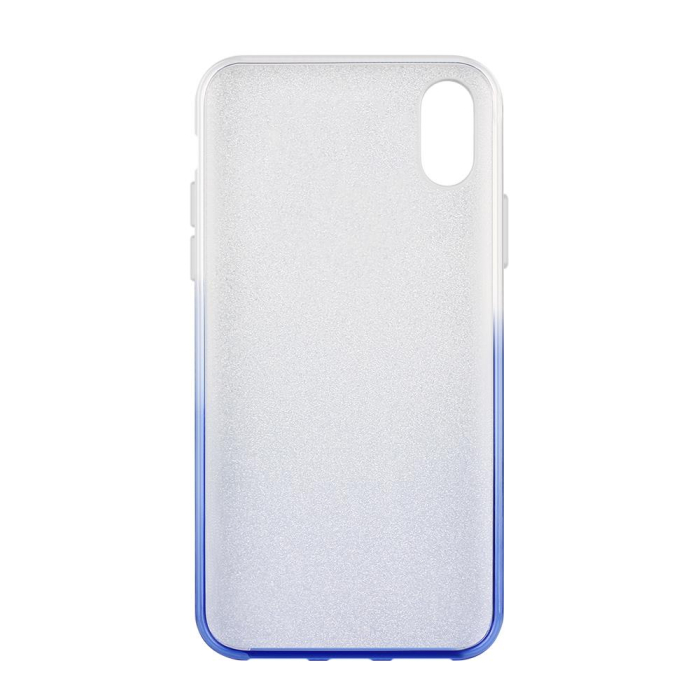Husa iPhone XS Max, 3 in 1, glitter, albastra [2]