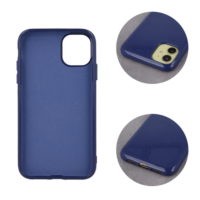 Husa Jelly Fine Glitter pentru Huawei P Smart 2021 navy blue [4]
