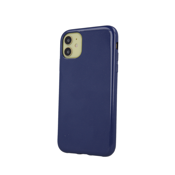 Husa Jelly Fine Glitter pentru Huawei P Smart 2021 navy blue [2]