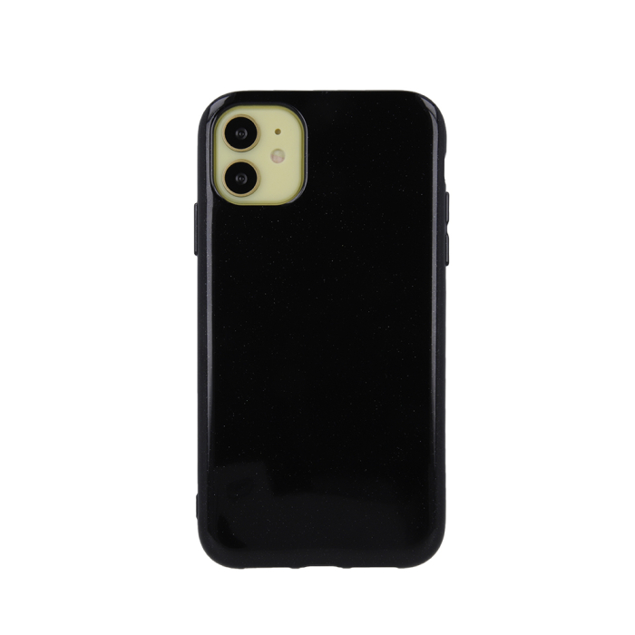 Husa Jelly Fine Glitter pentru Samsung Galaxy A21s negru [3]