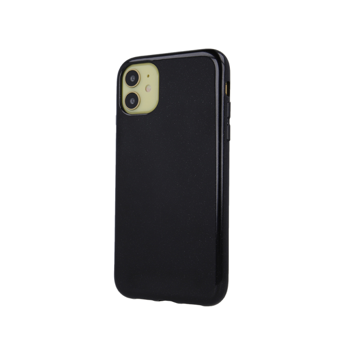 Husa Jelly Fine Glitter pentru Samsung Galaxy A21s negru [2]