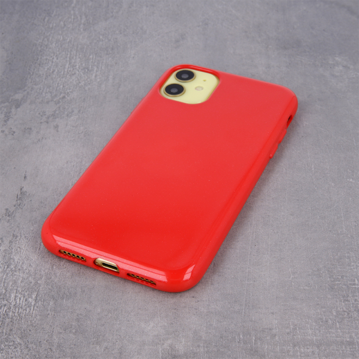 Husa Jelly Fine Glitter pentru Samsung Galaxy A32 4G  rosu [5]