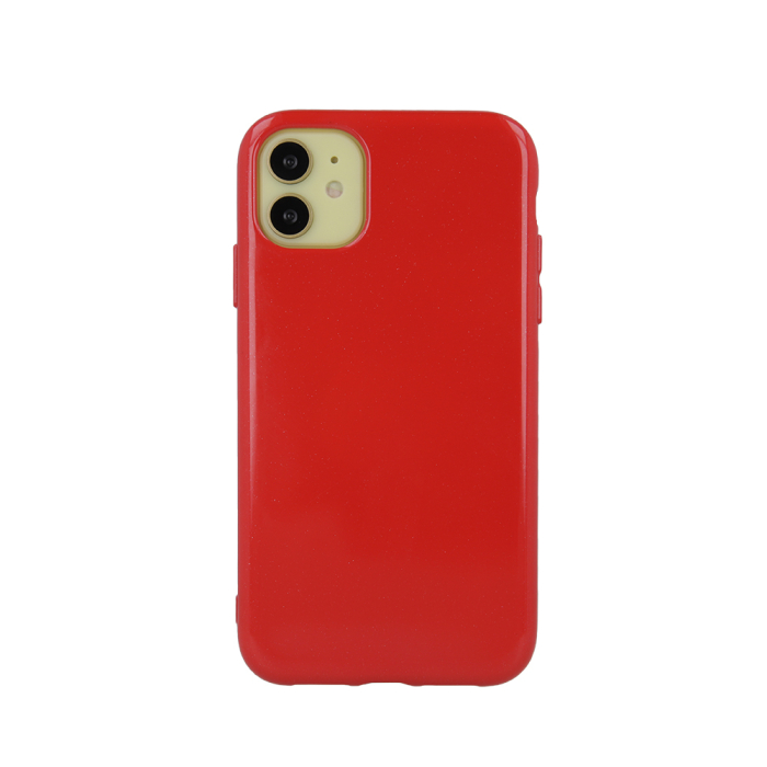 Husa Jelly Fine Glitter pentru Samsung Galaxy A32 4G  rosu [3]