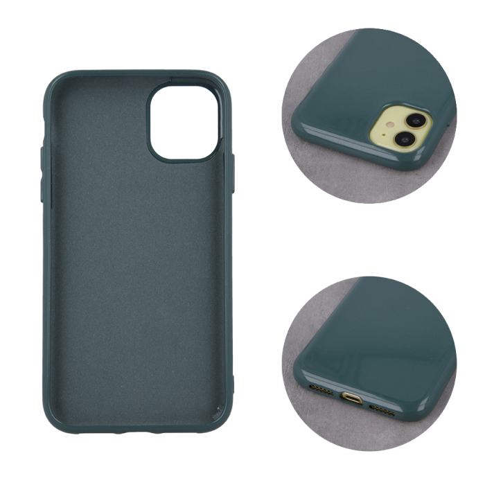 Husa Jelly Fine Glitter pentru Samsung Galaxy A52 4G / A52 5G verde [4]