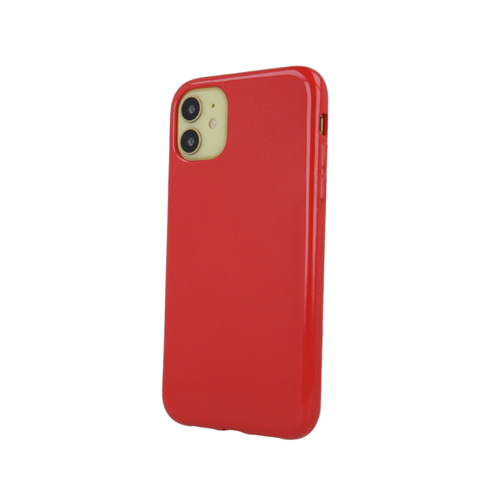Husa Jelly Fine Glitter pentru Samsung Galaxy A72 4G / A72 5G rosu [2]