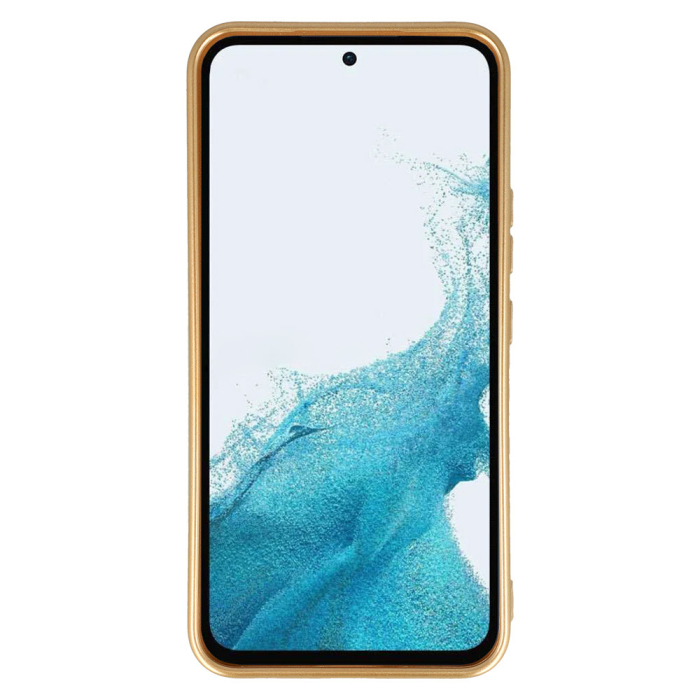 Husa Jelly pentru Samsung Galaxy A54 5G auriu [3]