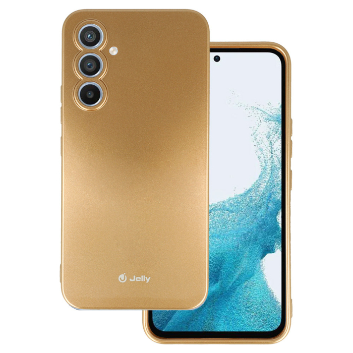 Husa Jelly pentru Samsung Galaxy A54 5G auriu [1]