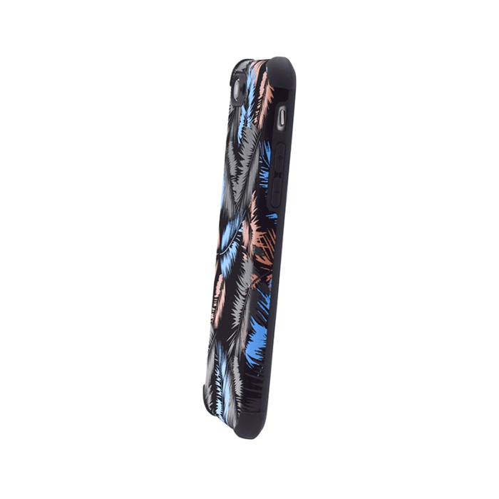 Husa Leaves iPhone 7/8/SE 2020 albastra [3]