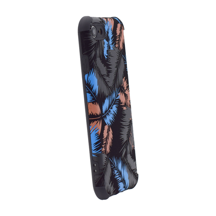 Husa Leaves iPhone 7/8/SE 2020 albastra [2]