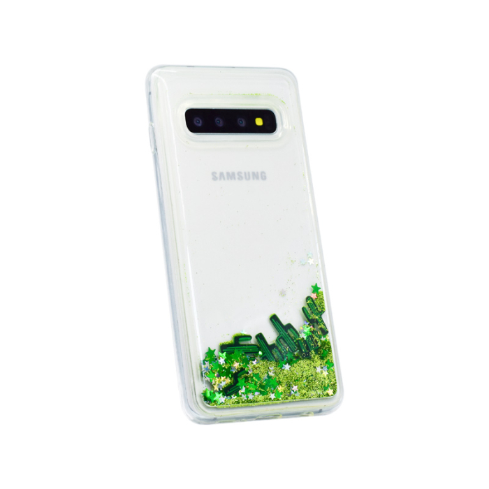 Husa lichid iPhone X/XS cactus [2]