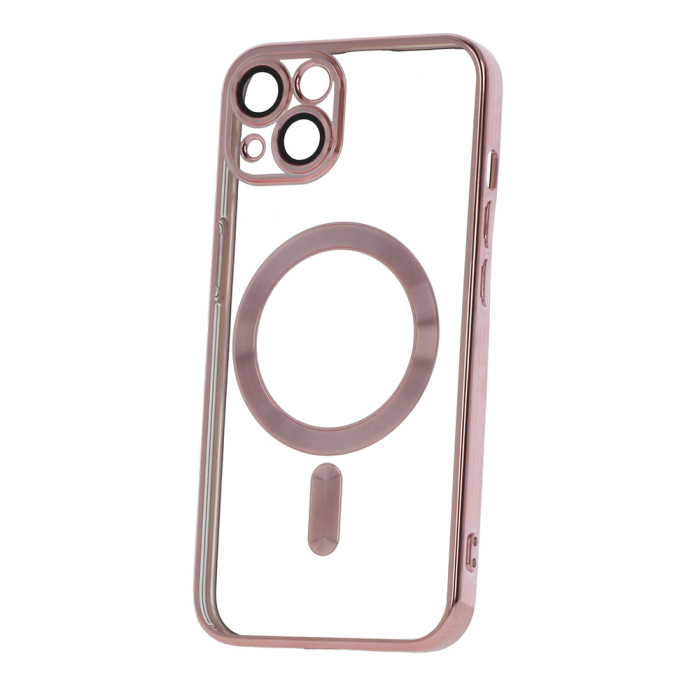 Husa Magsafe Color Chrome  iPhone 15 6.1" rose gold [3]