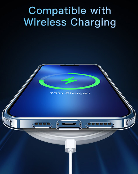 Husa MagSafe slim pentru  iPhone 15 Pro Max, albastru [3]