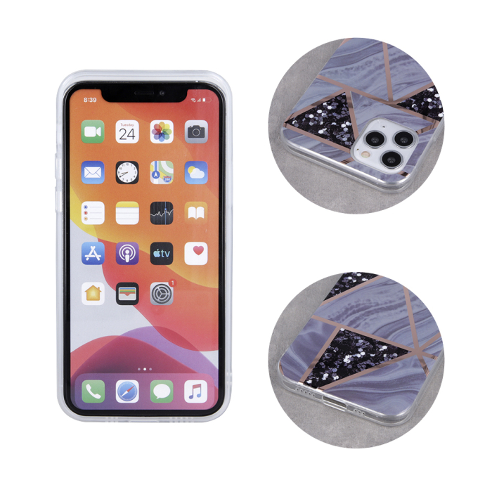 Husa Marble pentru Samsung Galaxy A52 4G / A52 5G / A52S 5G grafit [3]