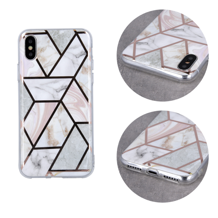 Husa Marble pentru Samsung Galaxy A52 5G / A52 4G / A52s 5G roz [3]