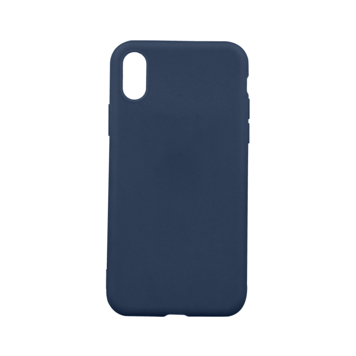 Husa Motorola E7 Power / E7i Power albastru inchis, silicon mat, slim [2]