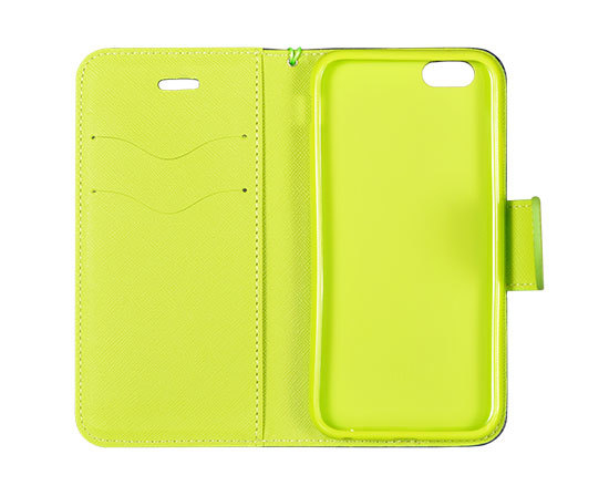 Husa Motorola Moto E7 Power/E7i Power, tip carte, Fancy, navy-lime [2]