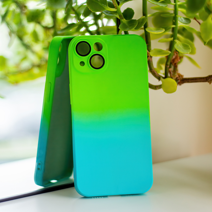 Husa Neogradient Samsung A14 4G / A14 5G model 3, interior catifea, sticla camera inclusa [5]
