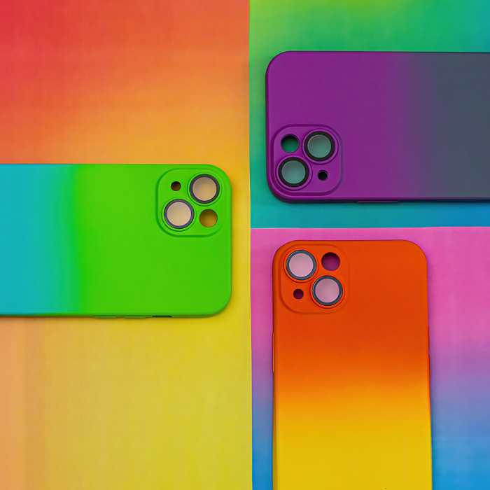 Husa Neogradient Samsung A53 5G model 2, interior catifea, sticla camera inclusa [8]