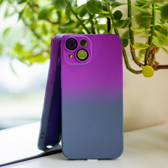 Husa Neogradient Samsung A53 5G model 2, interior catifea, sticla camera inclusa [6]