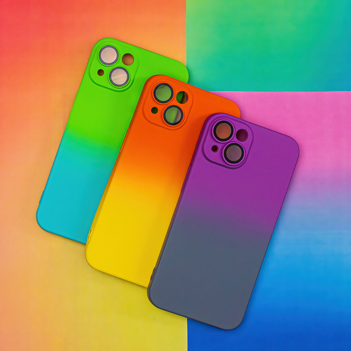 Husa Neogradient Samsung A53 5G model 2, interior catifea, sticla camera inclusa [9]