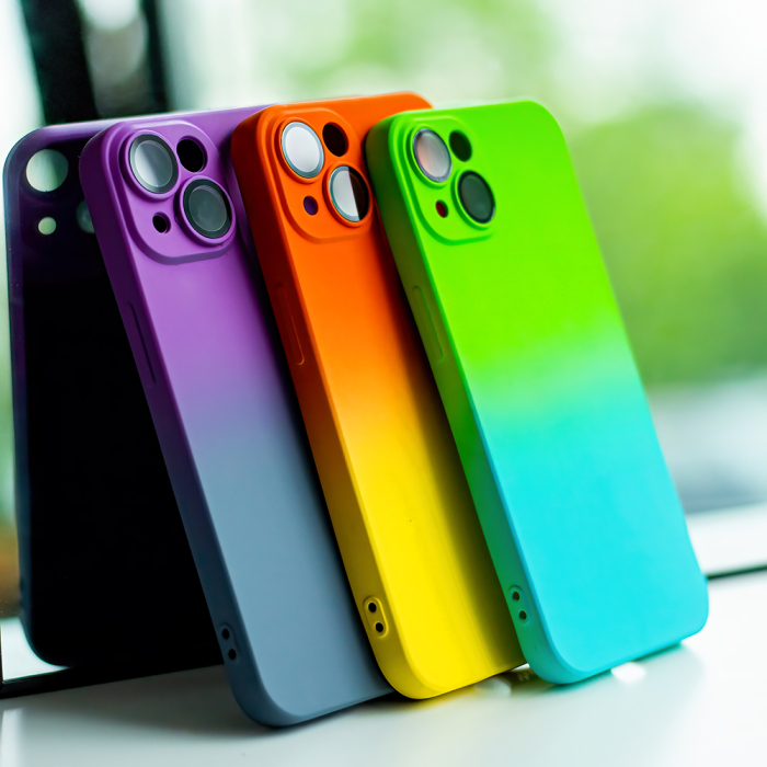 Husa Neogradient Samsung A53 5G model 2, interior catifea, sticla camera inclusa [10]