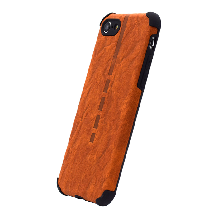 Husa Plain iPhone X/XS maro [2]